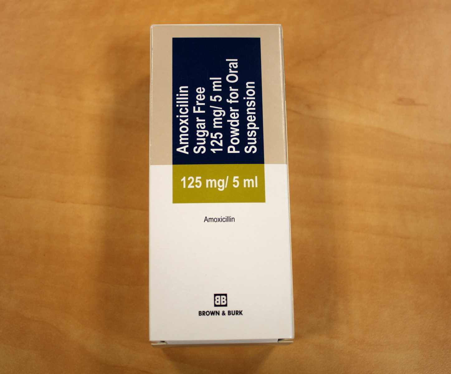 Amoxicillin Sugar Free 125mg/5ml Powder For Oral Suspension