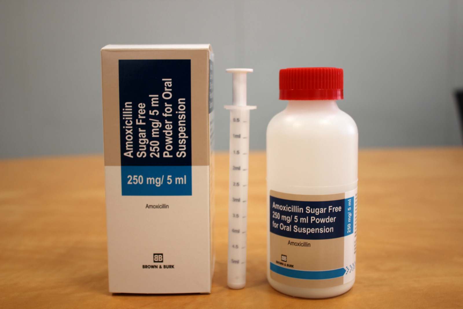 Amoxicillin Sugar Free 250mg/5ml Powder For Oral Suspension