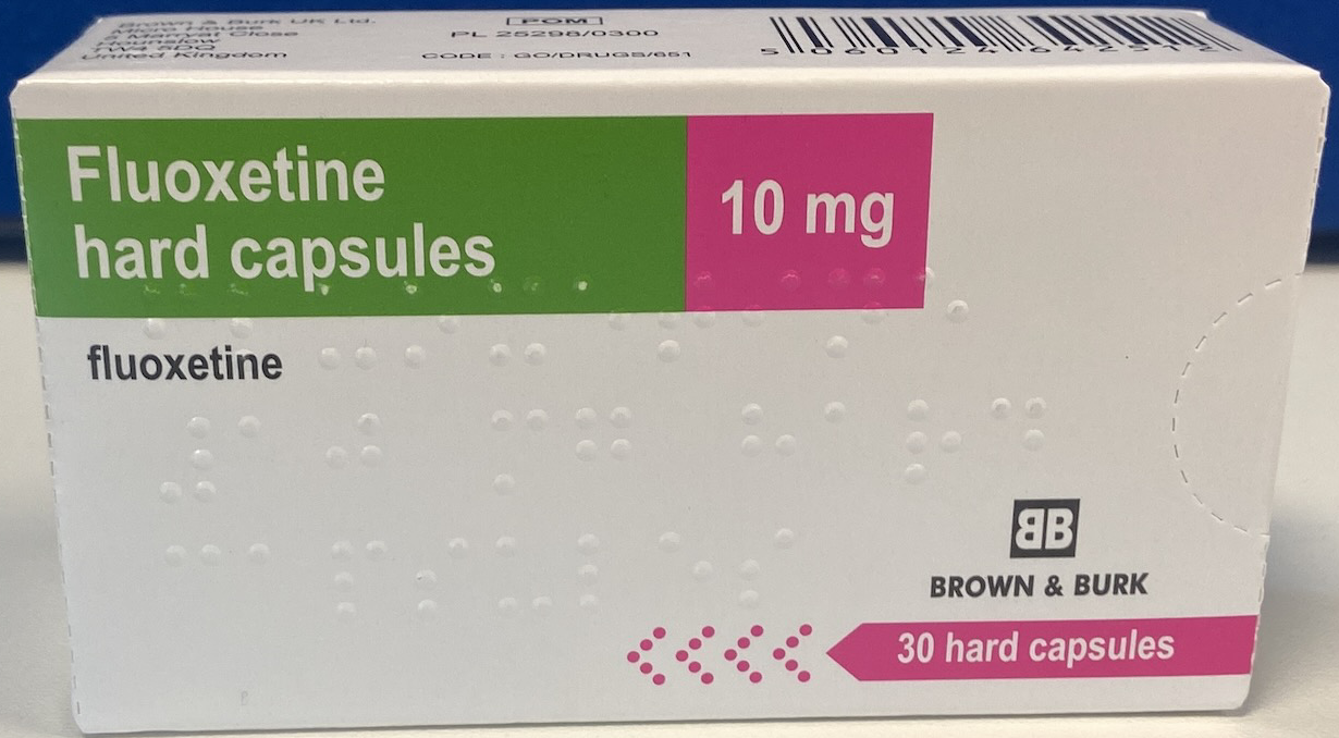 Fluoxetine 10mg Capsules
