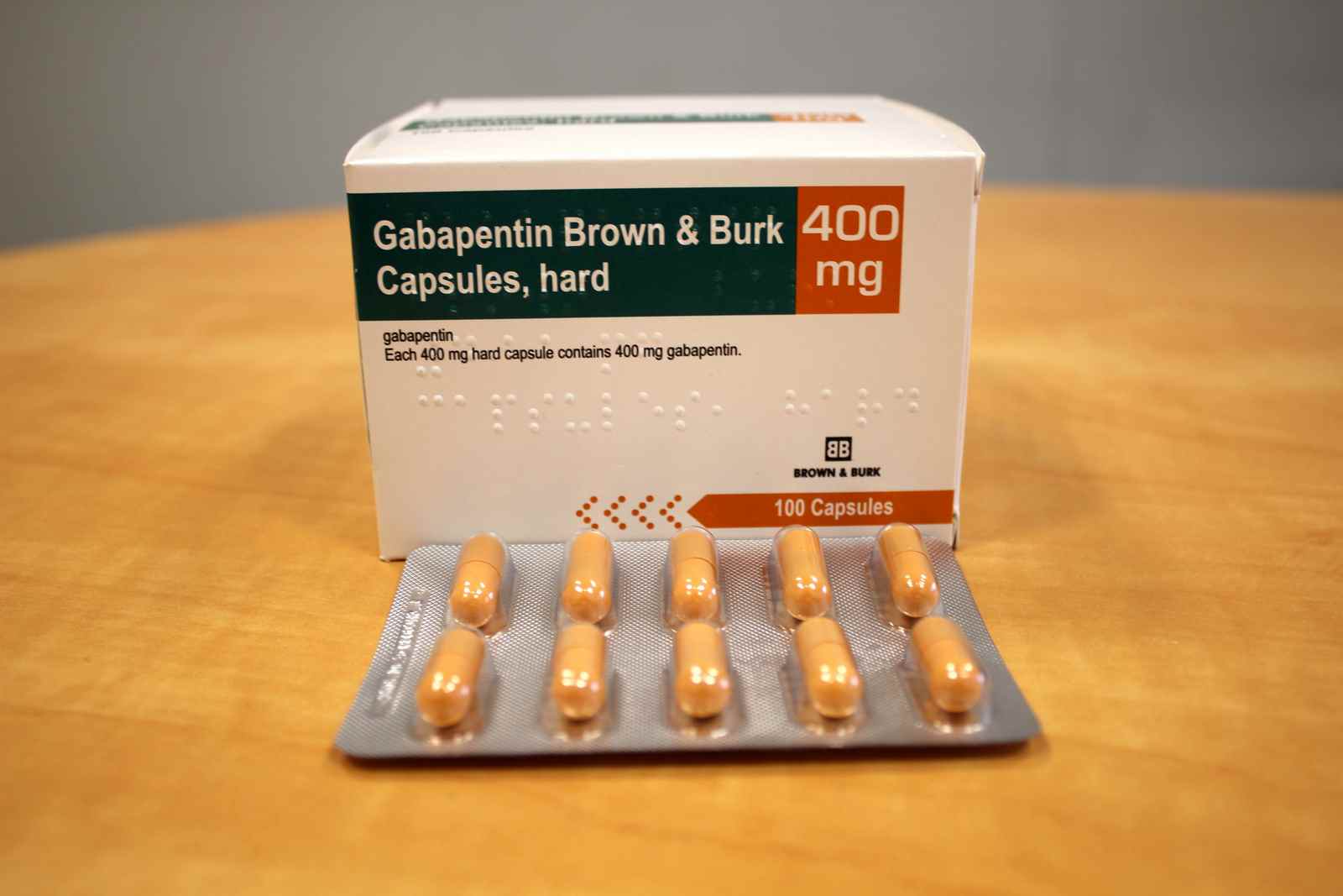 Gabapentin Capsules Brown & Burk UK
