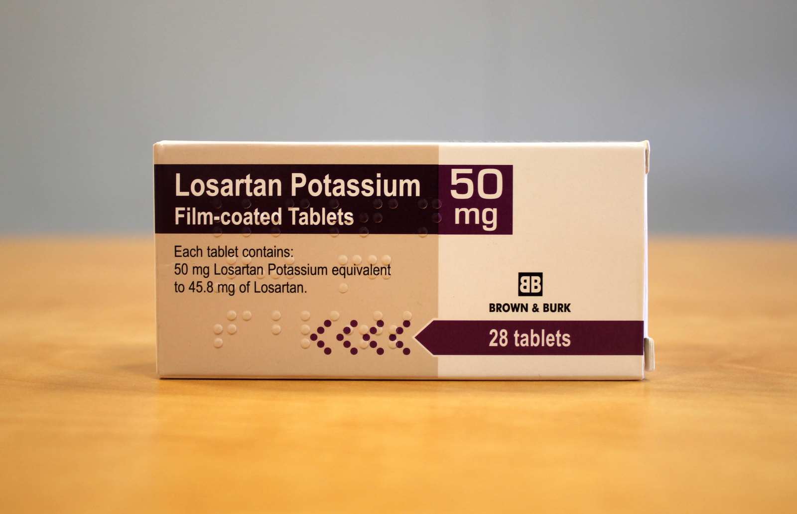 Losartan Tablet Brown Burk UK
