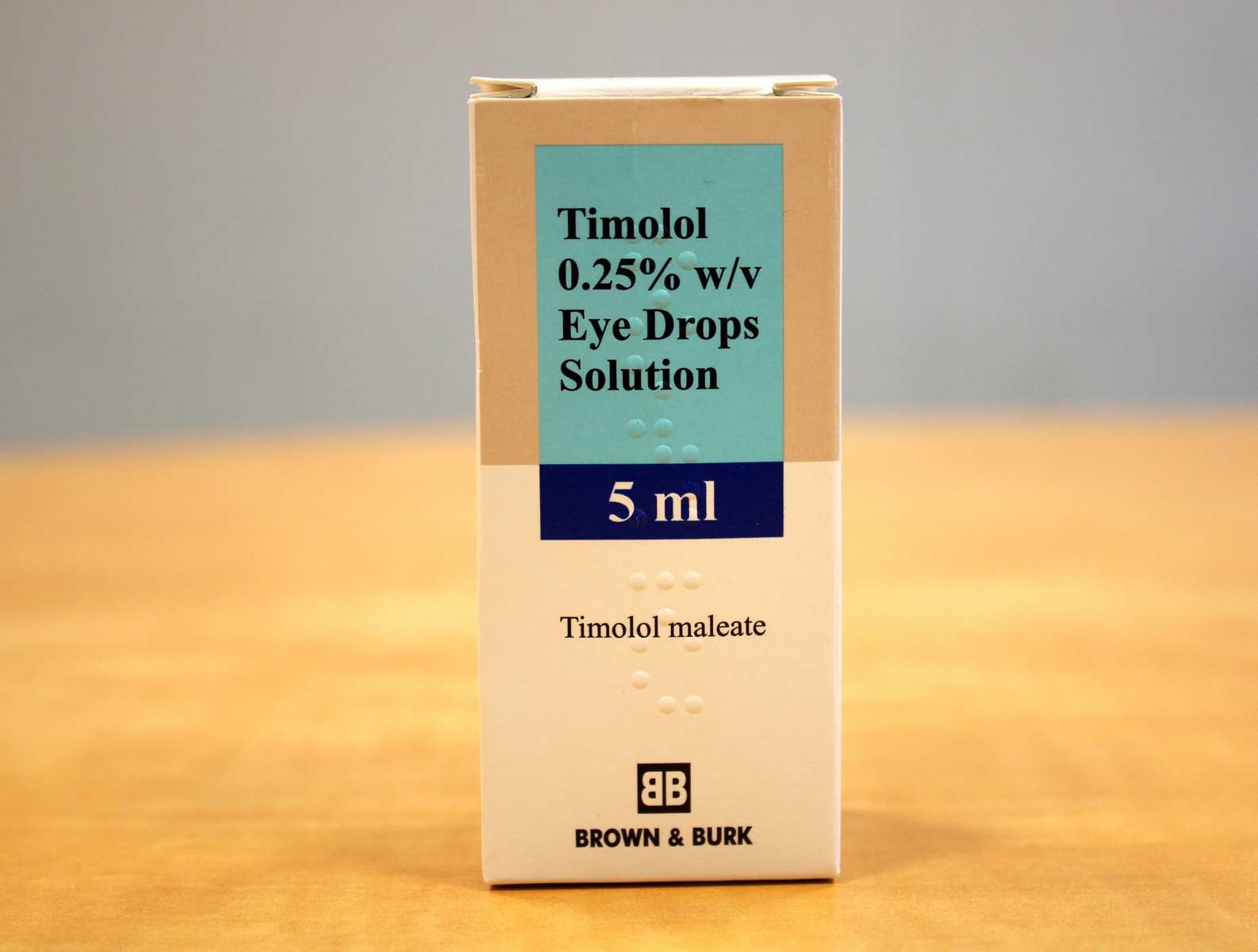 Timolol Eye Drops Brown Burk
