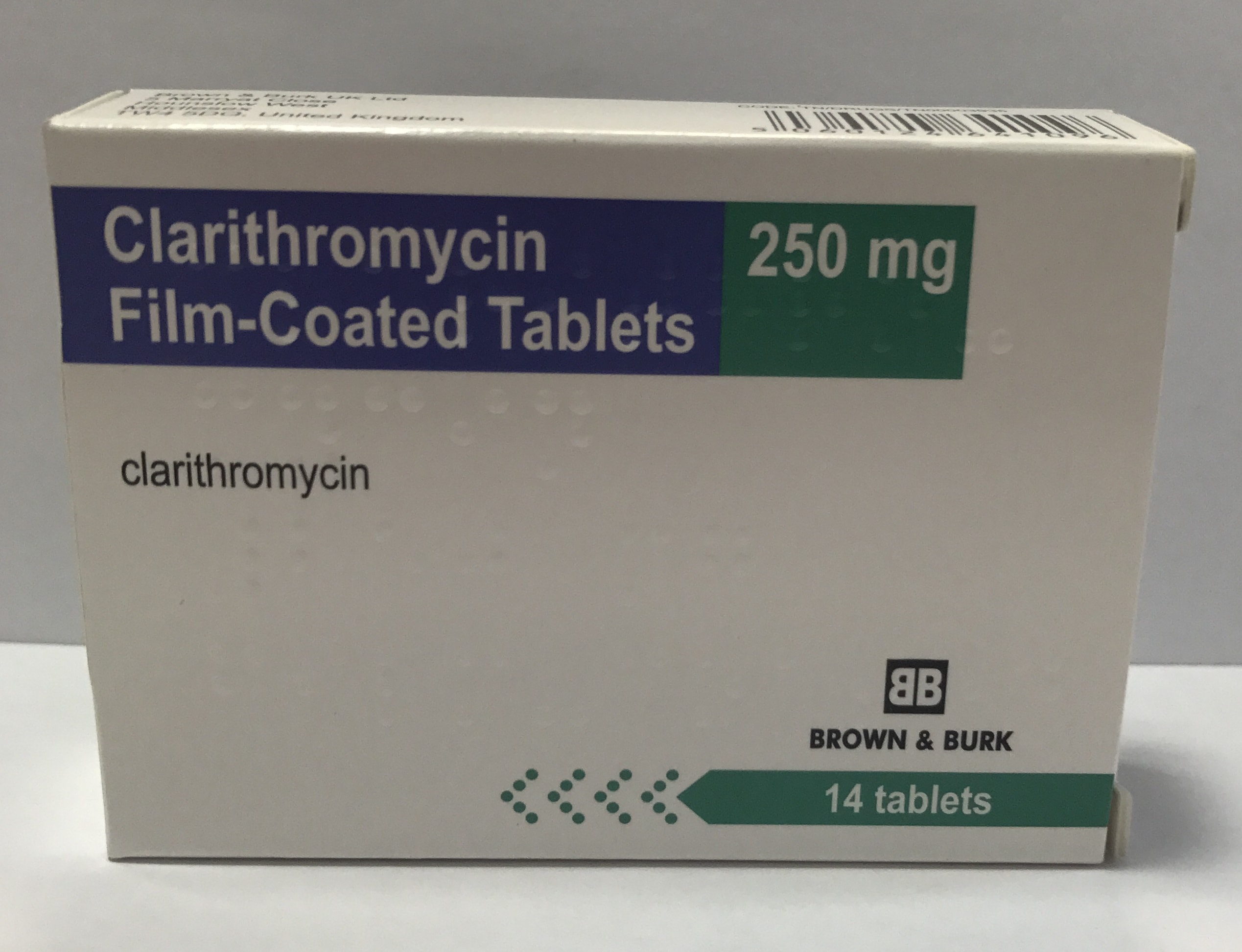 Clarithromycin 250mg