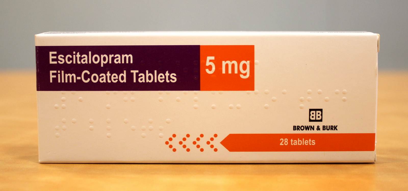 Escitalopram tablet | Brown & Burk | UK