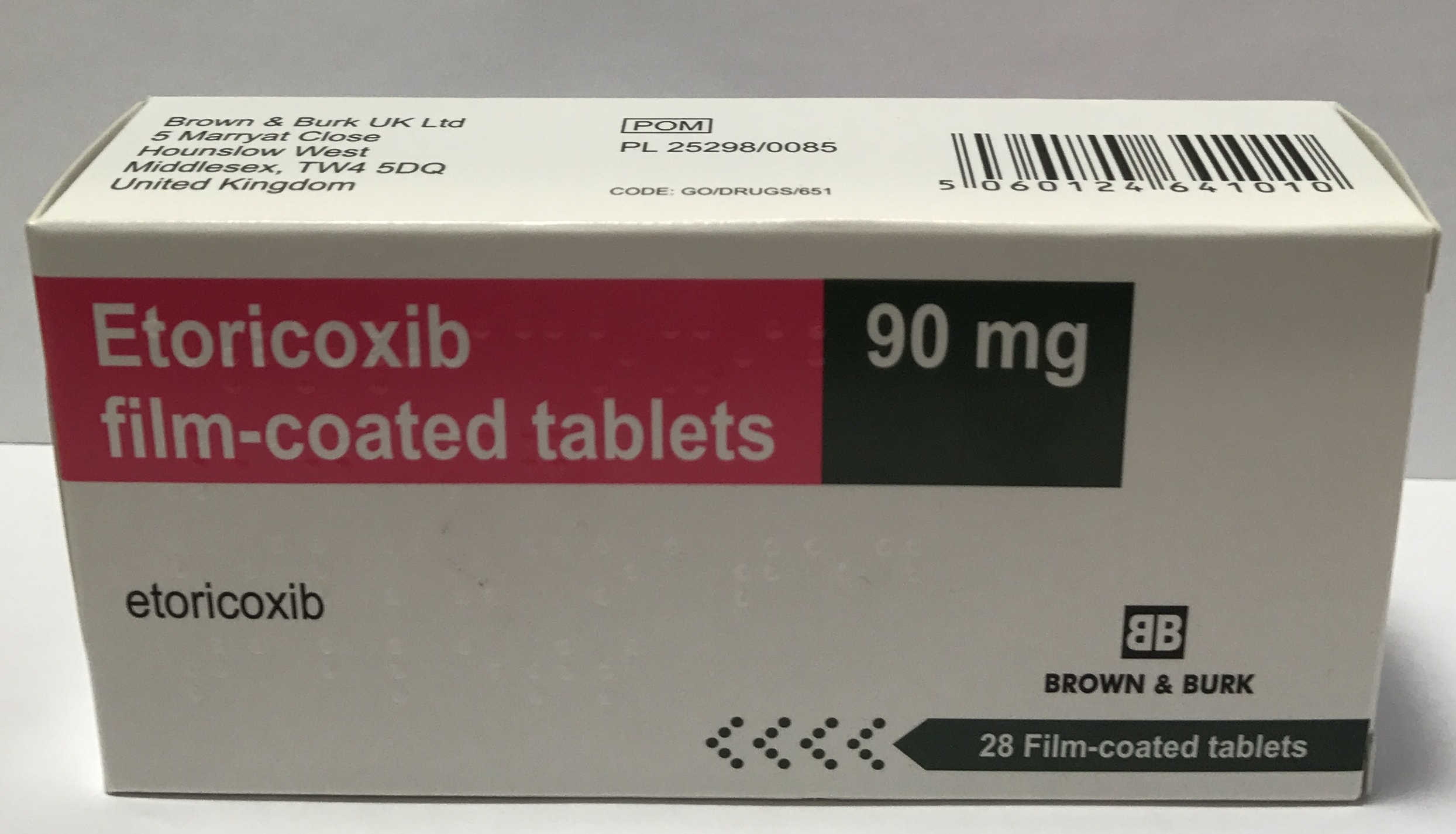 Etoricoxib 90mg