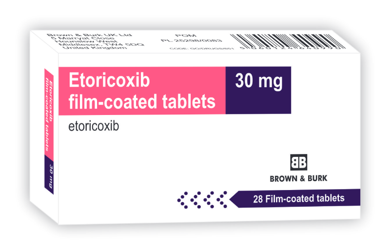 Etoricoxib Tablets 30 mg