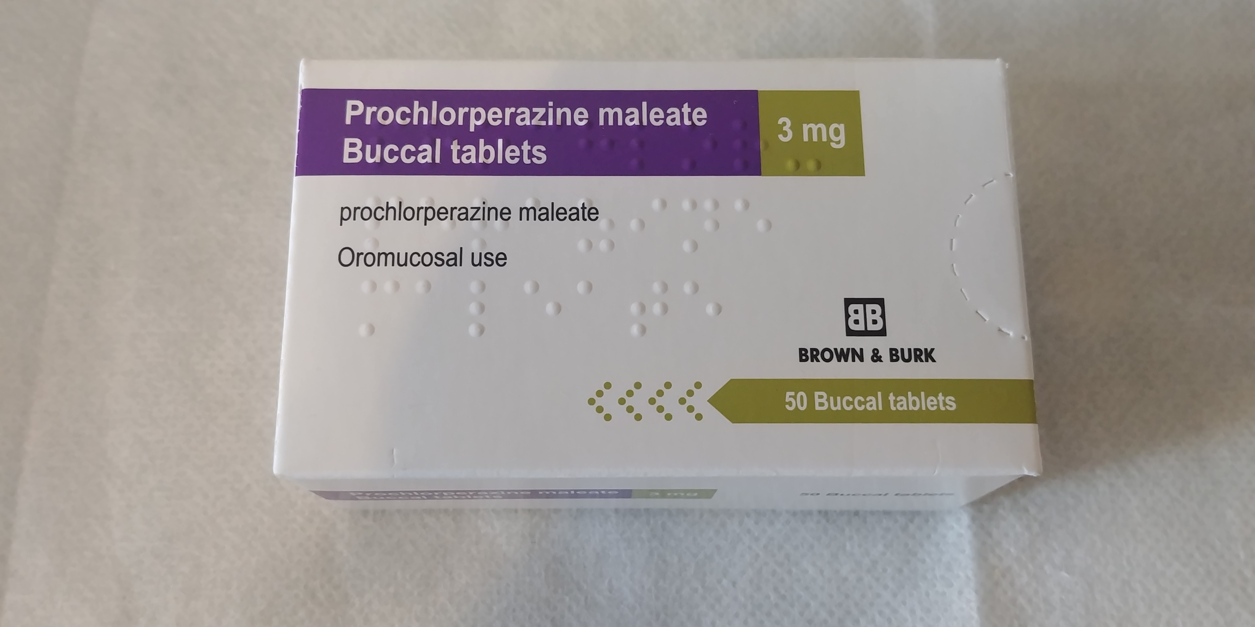 Prochlorperazine Maleate Buccal Tablets