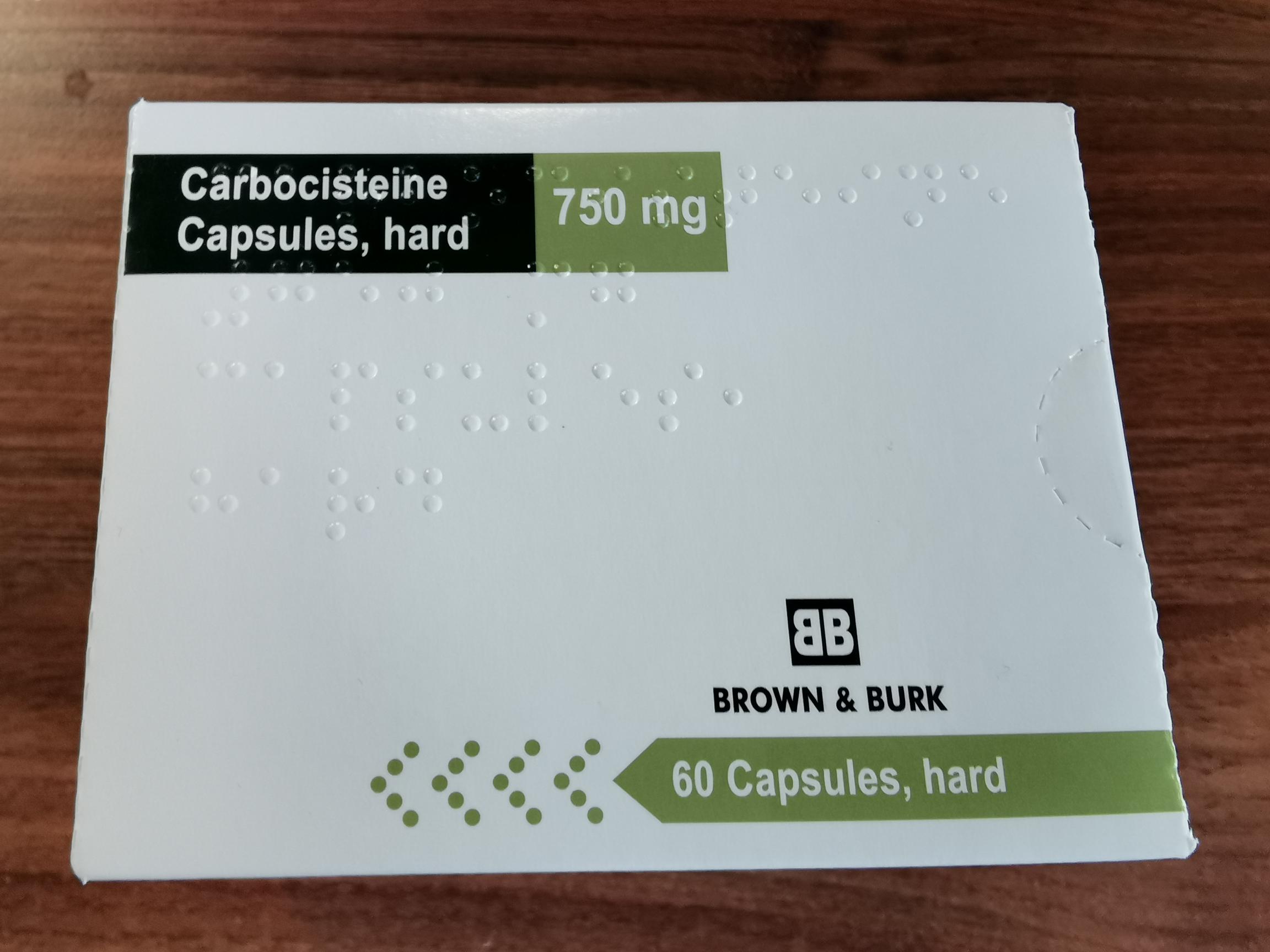 Carbocisteine Capsules 750mg