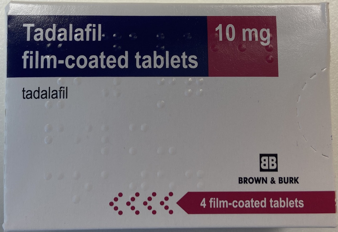 Tadalafil 10mg Film-Coated Tablets