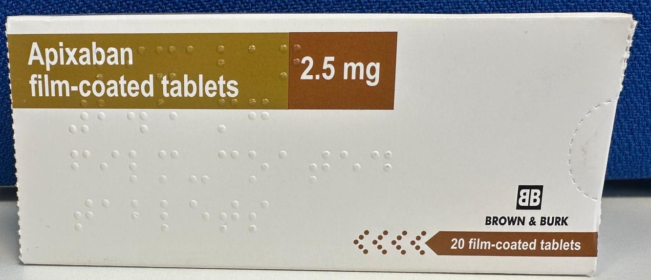 Apixaban 2.5mg