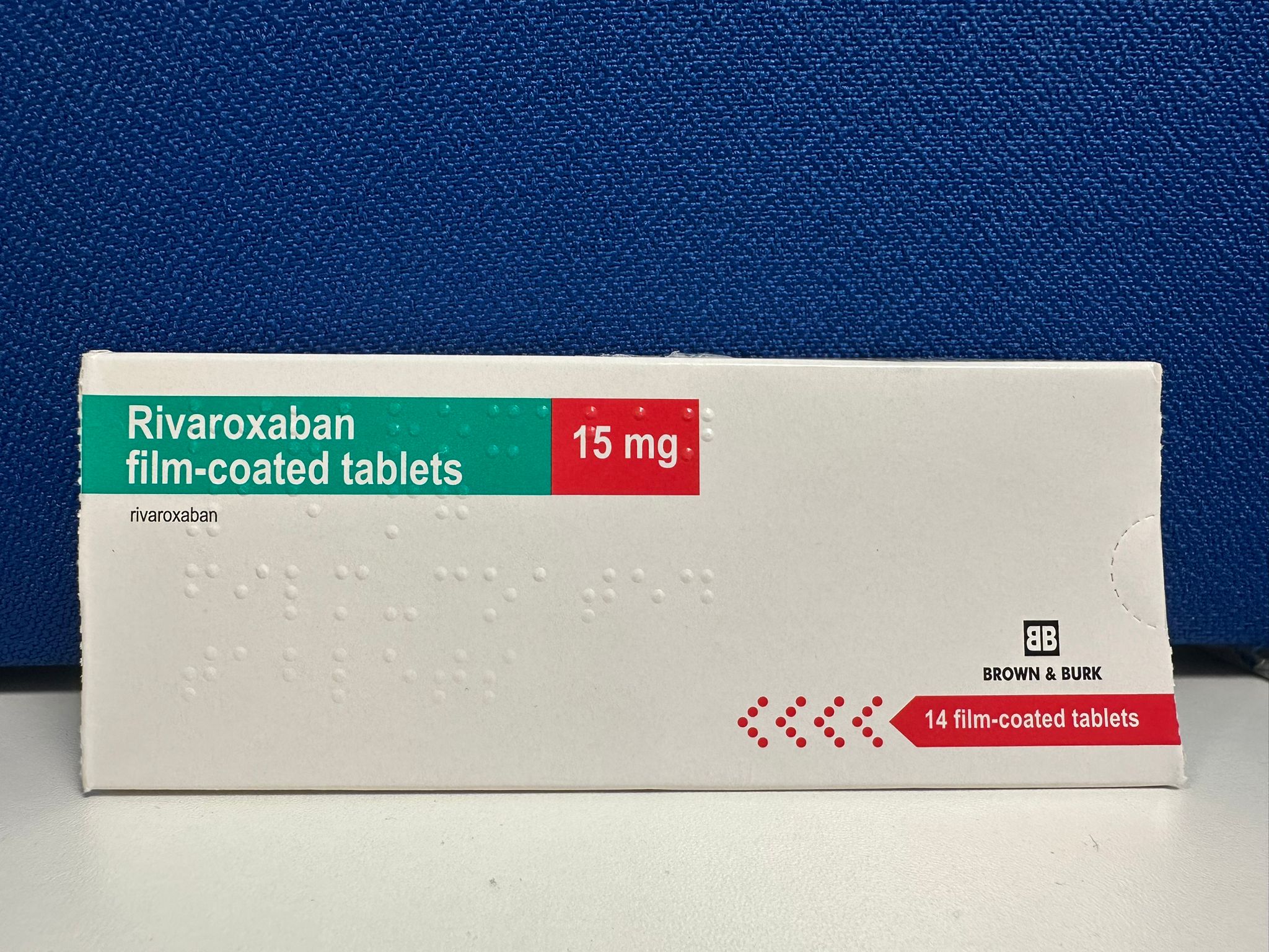 Rivaroxaban 15mg FC Tablets (14s)