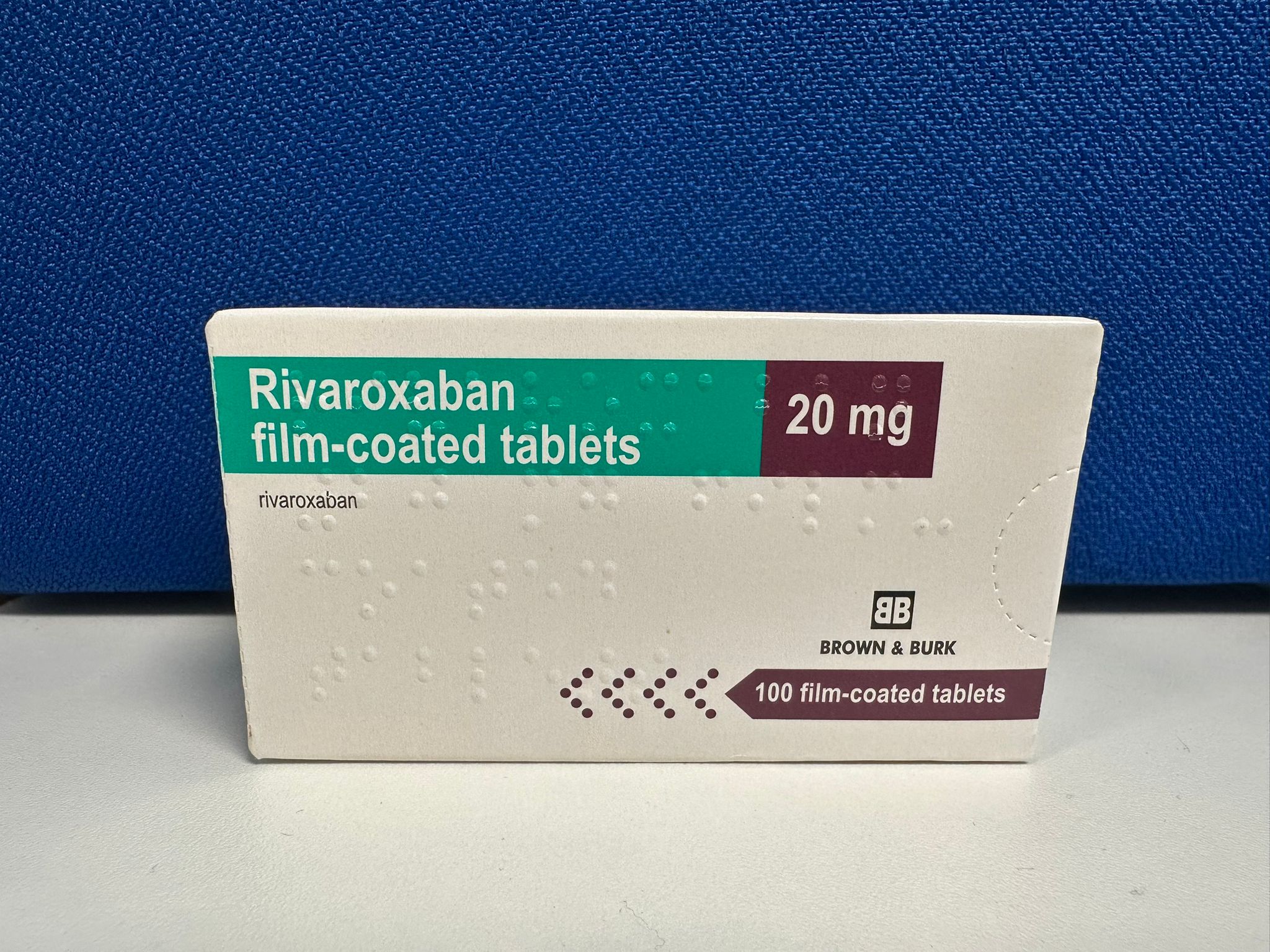 Rivaroxaban 20mg FC Tablets (100s)