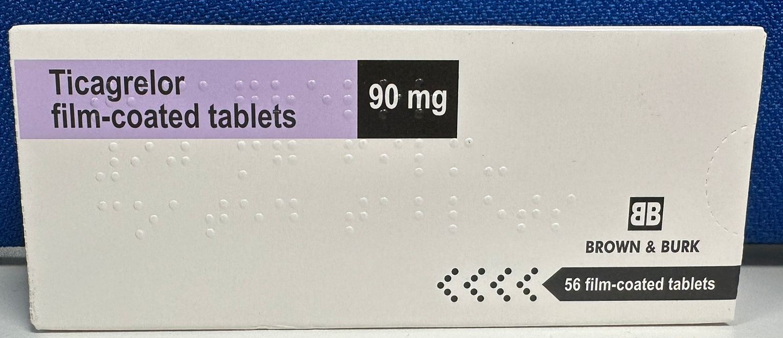 Ticargrelor 90mg Tablets