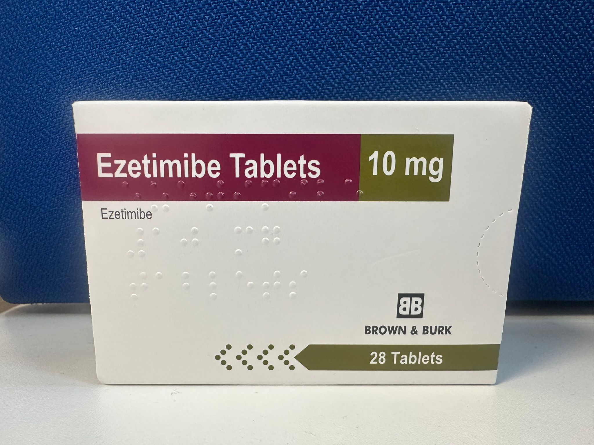 Ezetimibe 10mg Tablets